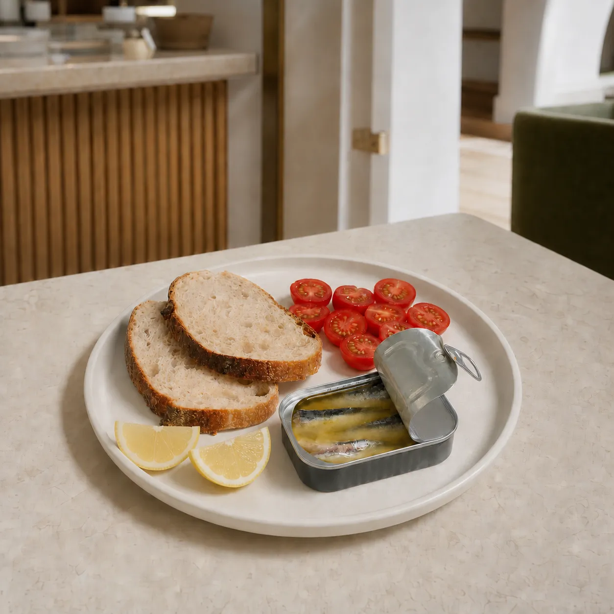 Brunch cu sardine